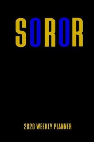 Cover of Soror 2020 Weekly Planner