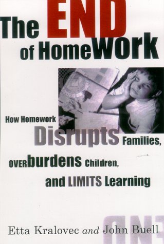 Book cover for The End of Homework