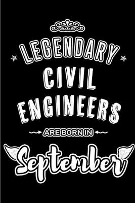 Book cover for Legendary Civil Engineers are born in September