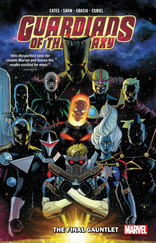 Book cover for Guardians of the Galaxy by Donny Cates Vol. 1