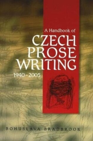 Cover of Handbook of Czech Prose Writings, 1940-2005