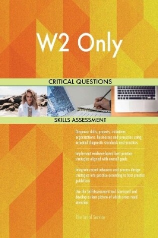 Cover of W2 Only Critical Questions Skills Assessment