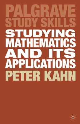 Book cover for Studying Mathematics and its Applications