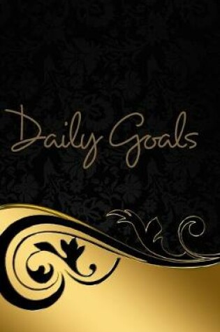 Cover of Daily Goals Pocket Writing Notebook Journal Diary Ruled Blank Paper