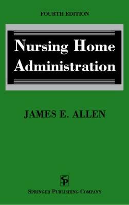 Book cover for Nursing Home Administration