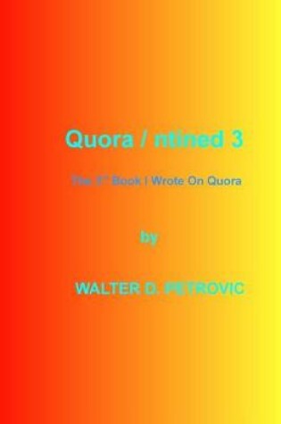 Cover of Quorantined-3