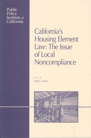 Cover of California's Housing Element Law