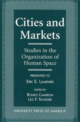 Cover of Cities and Markets