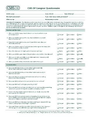 Book cover for CSBS DP™ Caregiver Questionnaires