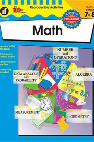 Cover of The 100+ Series Math, Grades 7 - 8