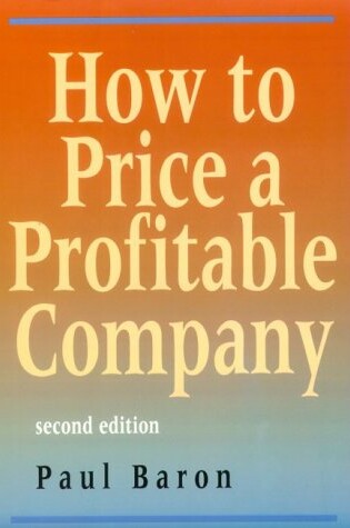 Cover of How to Price a Profitable Company