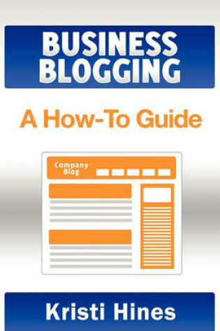 Cover of Blogging for Business