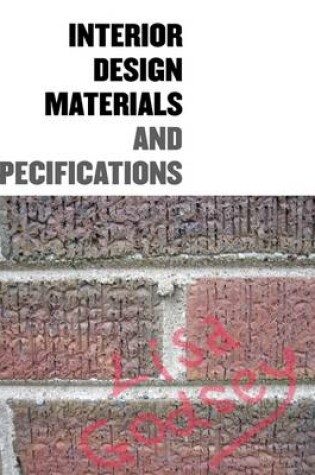 Cover of Interior Design Materials and Specifications