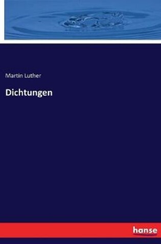 Cover of Dichtungen