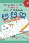 Book cover for Coloring Book for Kids Kannada Letters/ Alphabets