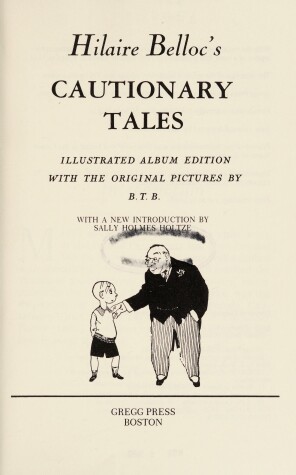 Cover of Hilaire Belloc's Cautionary Tales