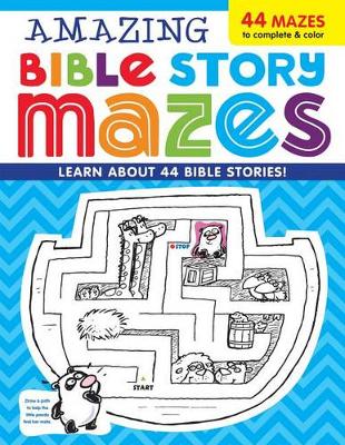 Book cover for Amazing Bible Story Mazes