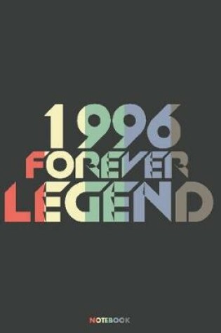 Cover of 1996 Forever Legend Notebook