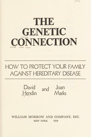 Cover of Genetic Connection