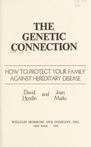 Book cover for Genetic Connection