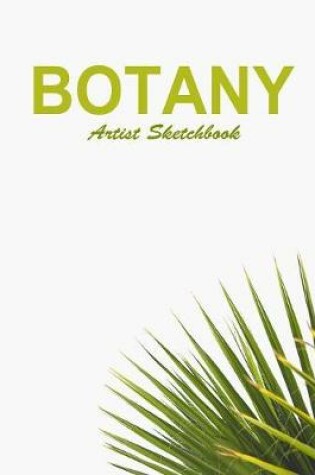 Cover of Botany artist sketchbook