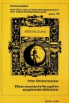 Book cover for Ritterromantische Versepik Im Ausgehenden Mittelalter