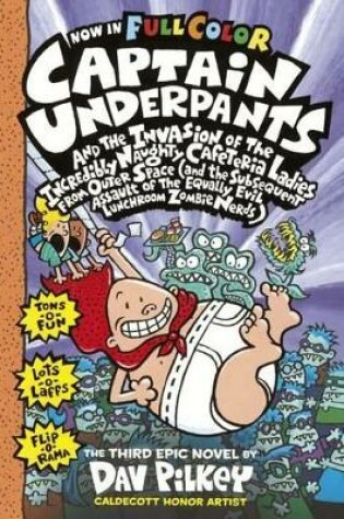 Cover of Captain Underpants and the Invasion of the Incredibly Naughty Cafeteria Ladies F