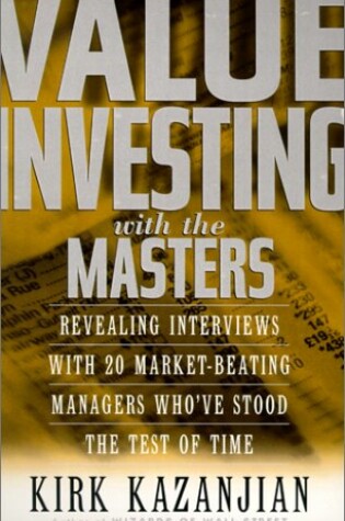 Cover of Value Investing with Masters