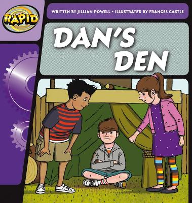 Book cover for Rapid Phonics Step 1: Dan's Den (Fiction)