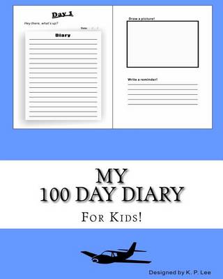 Cover of My 100 Day Diary (Sky Blue cover)