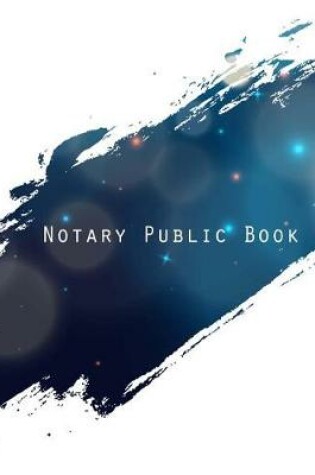 Cover of Notary Public Book