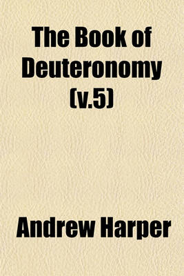 Book cover for The Book of Deuteronomy