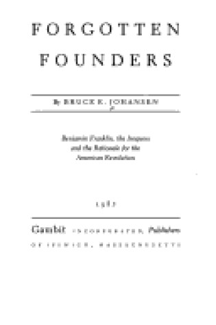 Cover of Forgotten Founders