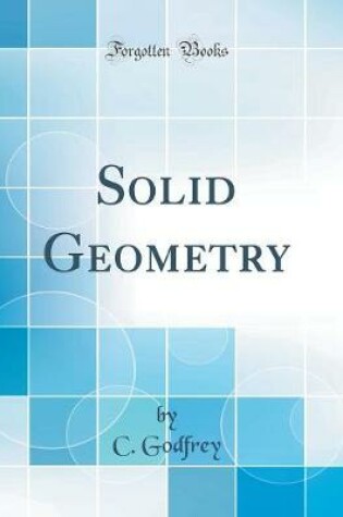 Cover of Solid Geometry (Classic Reprint)