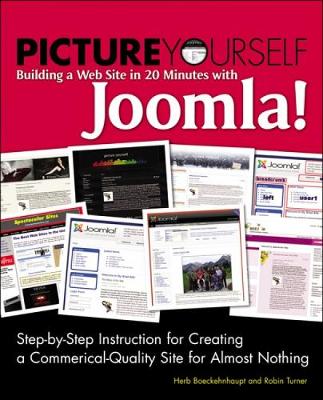 Book cover for Picture Yourself Building a Web Site with Joomla! 1.6