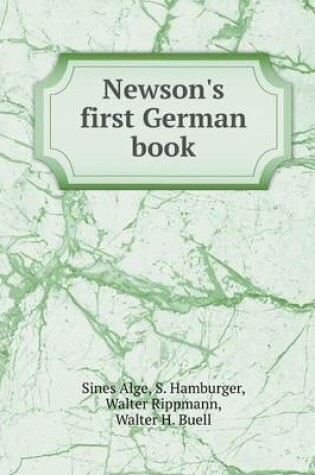 Cover of Newson's first German book