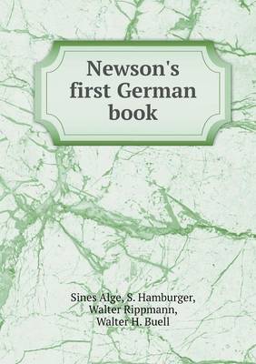 Book cover for Newson's first German book