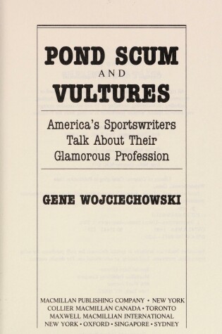 Cover of Pond Scum & Vultures Opwos H