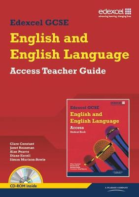 Book cover for Edexcel GCSE English and English Language Access Teacher Guide