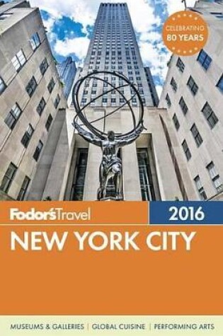 Cover of Fodor's New York City 2016