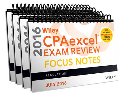 Cover of Wiley Cpaexcel Exam Review July 2016 Focus Notes: Set