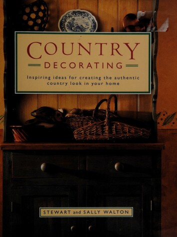 Book cover for Country Decorating