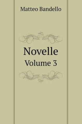 Cover of Novelle Volume 3