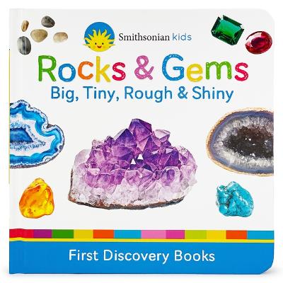 Book cover for Smithsonian Kids Rocks & Gems