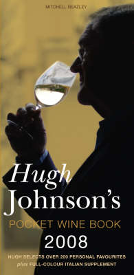 Book cover for Hugh Johnson's Pocket Wine Book 2008