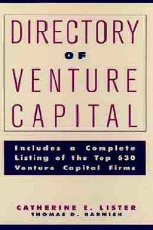 Cover of Directory of Venture Capital