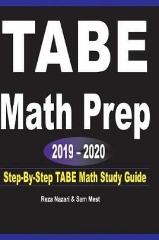 Cover of TABE Math Prep 2019 - 2020