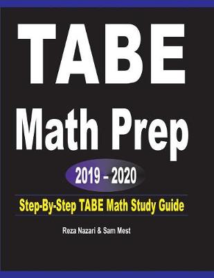 Book cover for TABE Math Prep 2019 - 2020