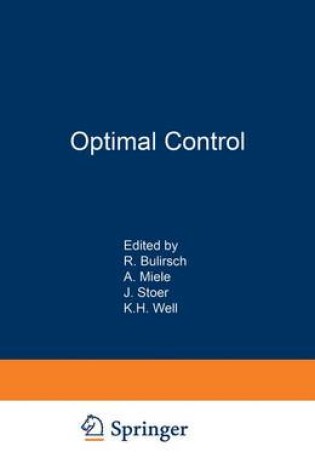 Cover of Optimal Control