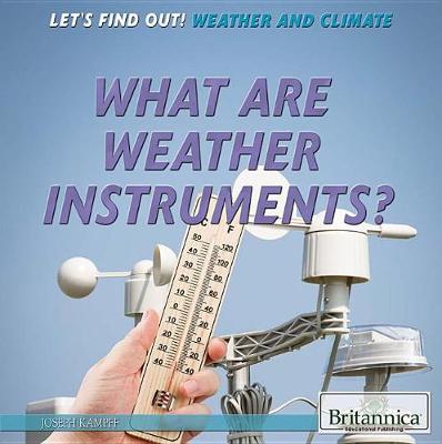 Cover of What Are Weather Instruments?